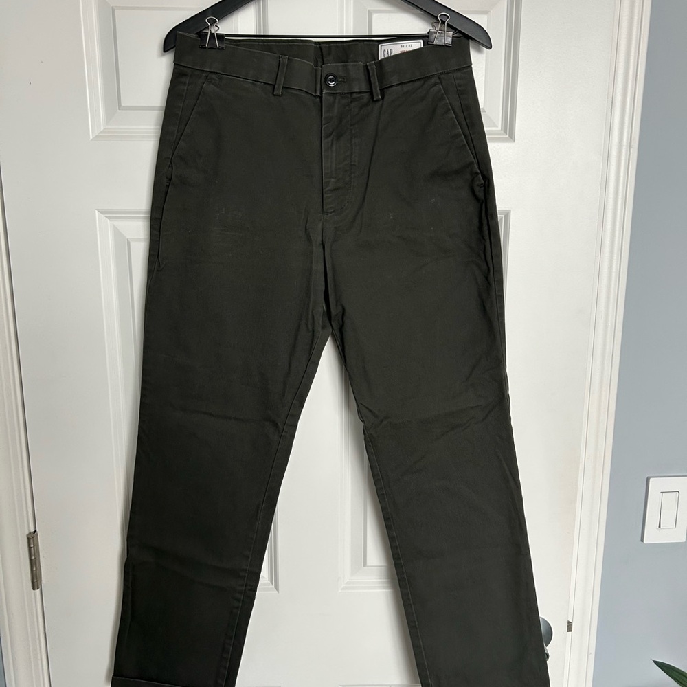 Gap Men's dark grey chino